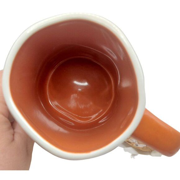 NWT Peanuts X Rae Dunn Snoopy "Thankful" Mug With Fall Pumpkin - Picture 8 of 11